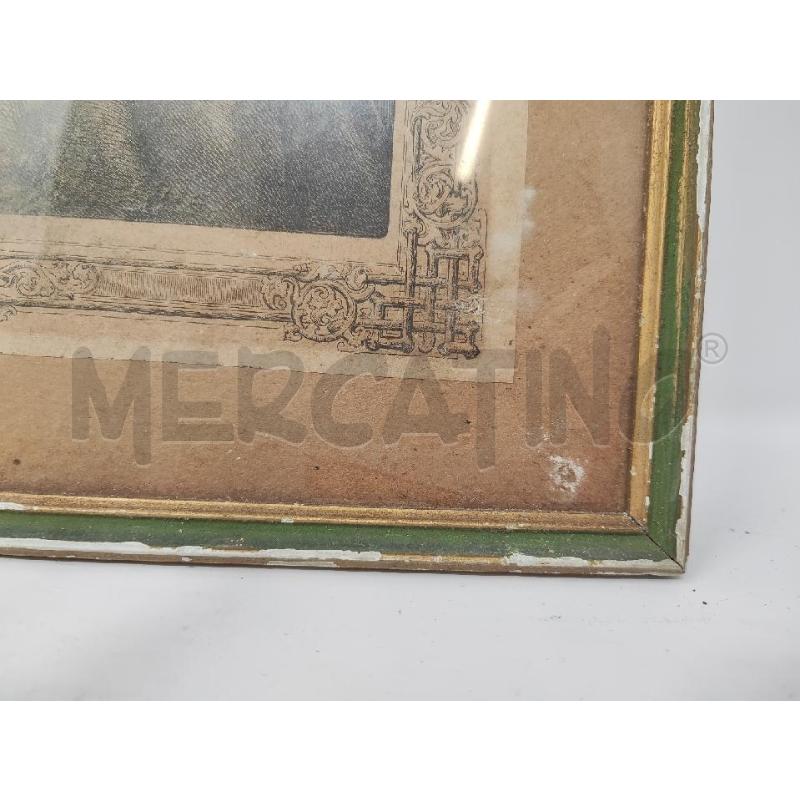 QUADRO 39X32 VECCHIO DONNA CON FERRI | Mercatino dell'Usato Vinci - fraz. sovigliana 2