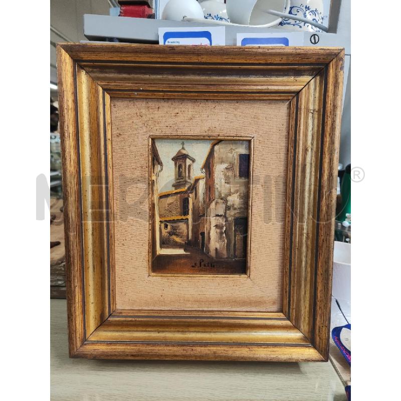 QUADRO 40X35 PITTI DIPINTO CAMPANILE | Mercatino dell'Usato Vinci - fraz. sovigliana 1