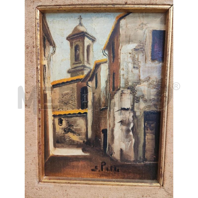 QUADRO 40X35 PITTI DIPINTO CAMPANILE | Mercatino dell'Usato Vinci - fraz. sovigliana 2