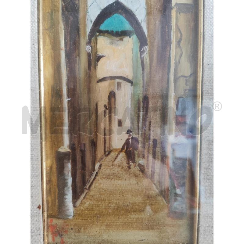 QUADRO 48X28 DIPINTO ARCO CON PERSONA | Mercatino dell'Usato Vinci - fraz. sovigliana 2