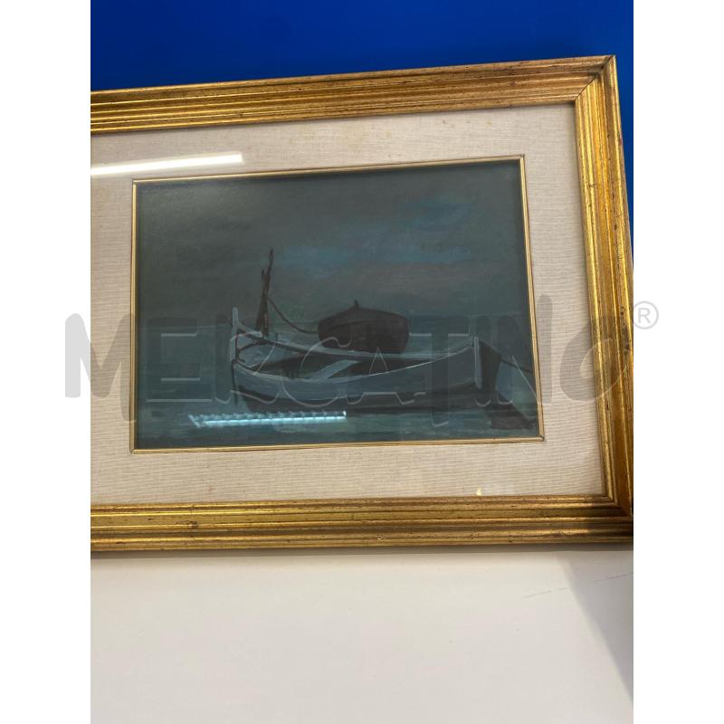 QUADRO 50X40 BARCA CON TEMPORALE | Mercatino dell'Usato Vinci - fraz. sovigliana 2