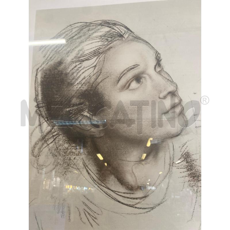 QUADRO 51X72 STAMPA VOLTO DOPNNA BIANCO E NERO | Mercatino dell'Usato Vinci - fraz. sovigliana 2