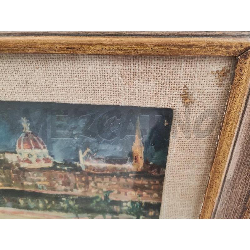 QUADRO 52X42 FIRENZE SU CANAPA | Mercatino dell'Usato Vinci - fraz. sovigliana 2