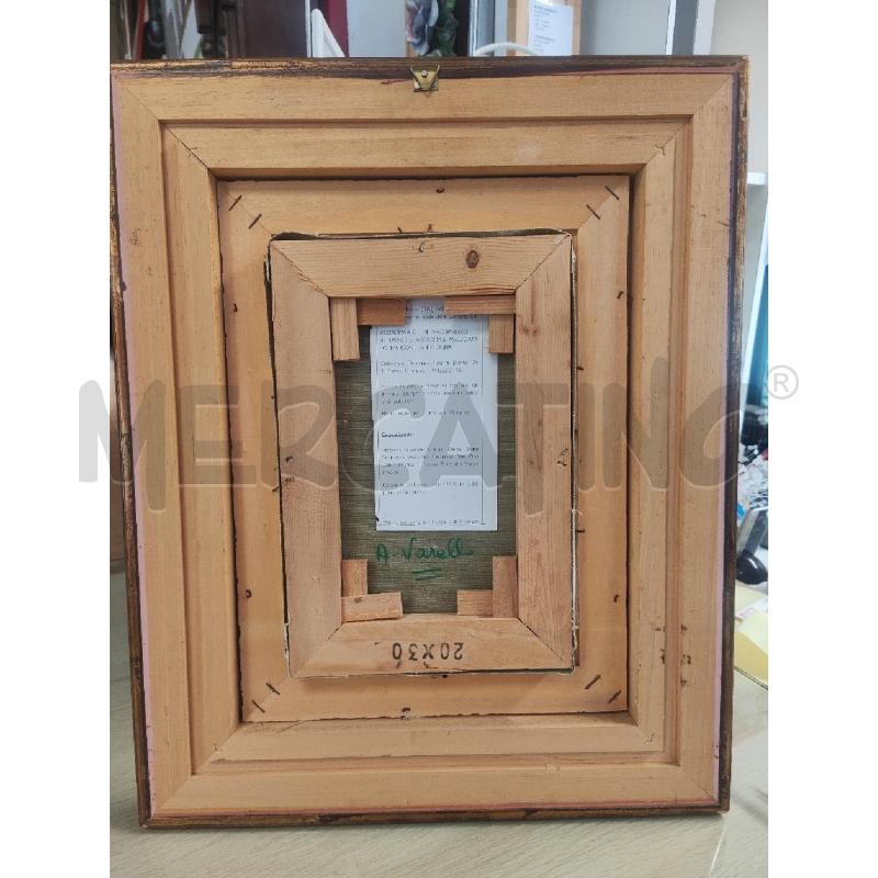 QUADRO 52X42 TERRAZZO CON FIORI | Mercatino dell'Usato Vinci - fraz. sovigliana 3