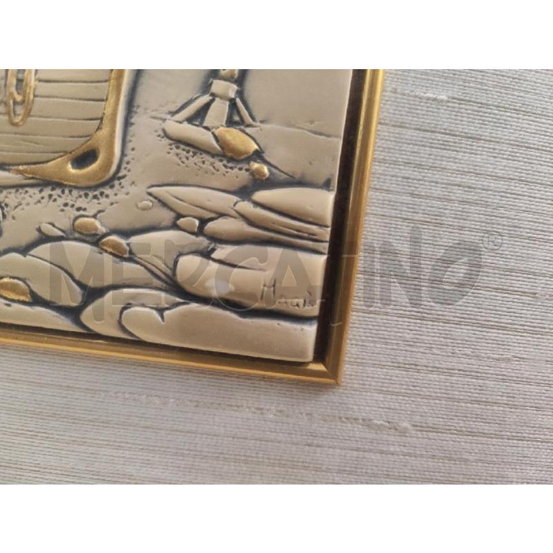 QUADRO 56X50 LASTRA ARGENTATA BARCHE | Mercatino dell'Usato Vinci - fraz. sovigliana 3