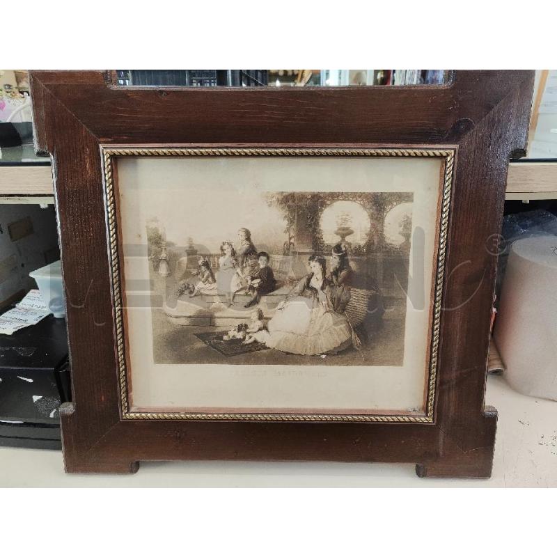 QUADRO 60X54 STAMPA DAMINE SU PANCHINA | Mercatino dell'Usato Vinci - fraz. sovigliana 1