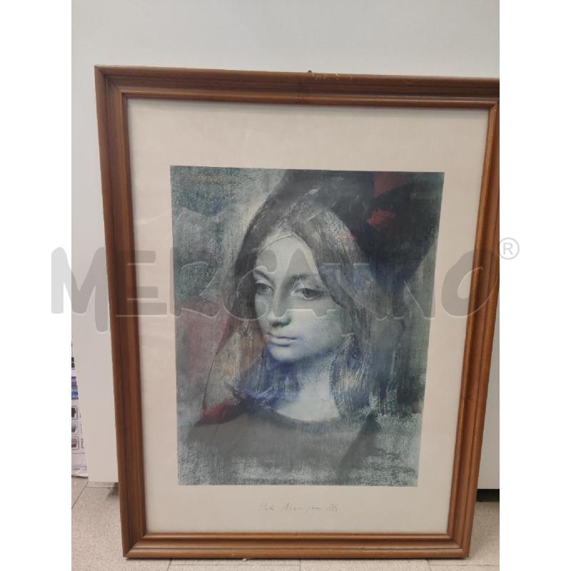 QUADRO 71X54 STAMPA ANNIGONI VOLTO BIMBA | Mercatino dell'Usato Vinci - fraz. sovigliana 1