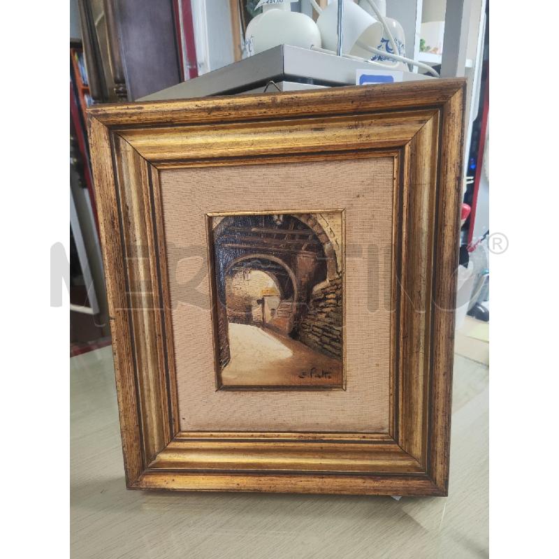QUADRO ARCO CORNICE DORATA 35X40 | Mercatino dell'Usato Vinci - fraz. sovigliana 1