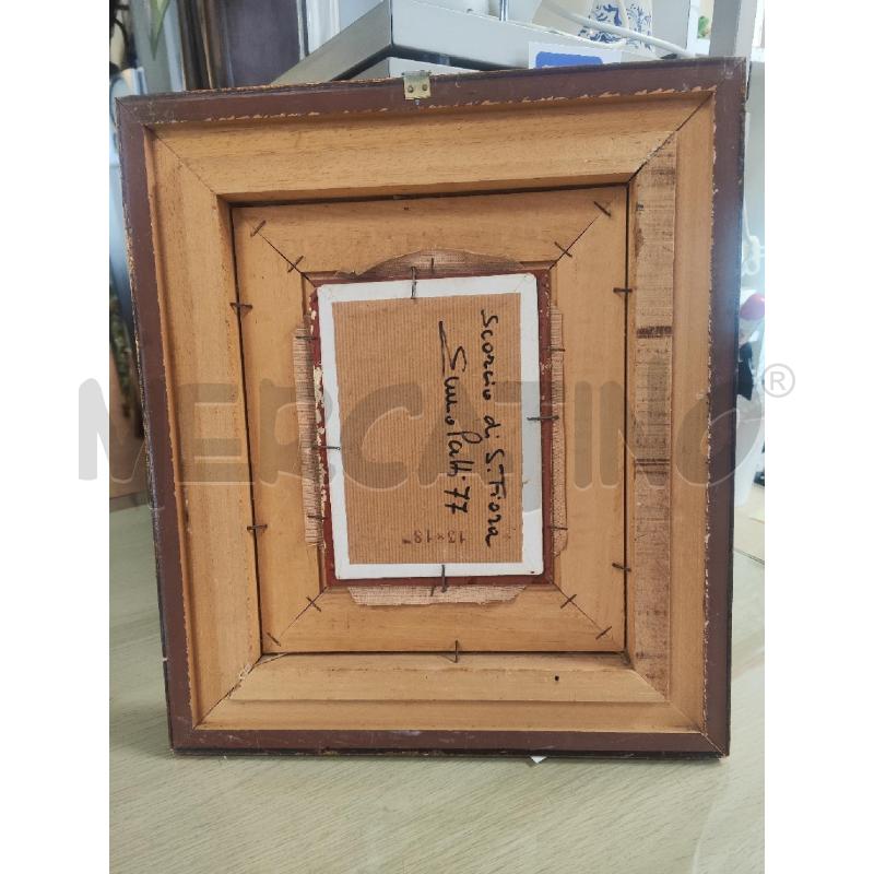 QUADRO ARCO CORNICE DORATA 35X40 | Mercatino dell'Usato Vinci - fraz. sovigliana 2