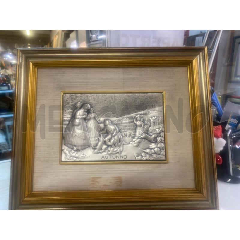QUADRO A RILIEVO AUTUNNO OTTAVIANI LASTRA 36X30 | Mercatino dell'Usato Vinci - fraz. sovigliana 1