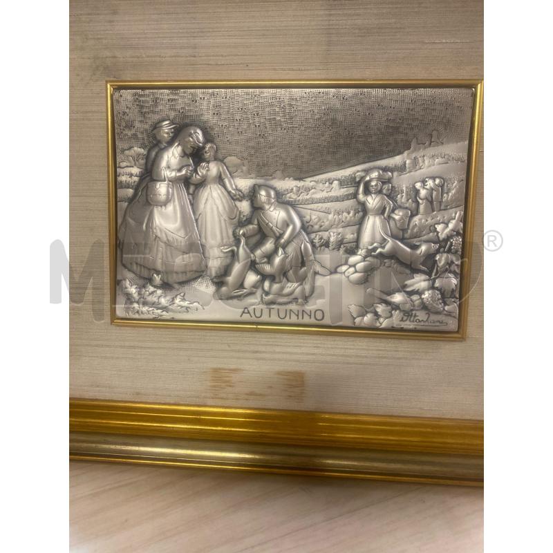 QUADRO A RILIEVO AUTUNNO OTTAVIANI LASTRA 36X30 | Mercatino dell'Usato Vinci - fraz. sovigliana 2