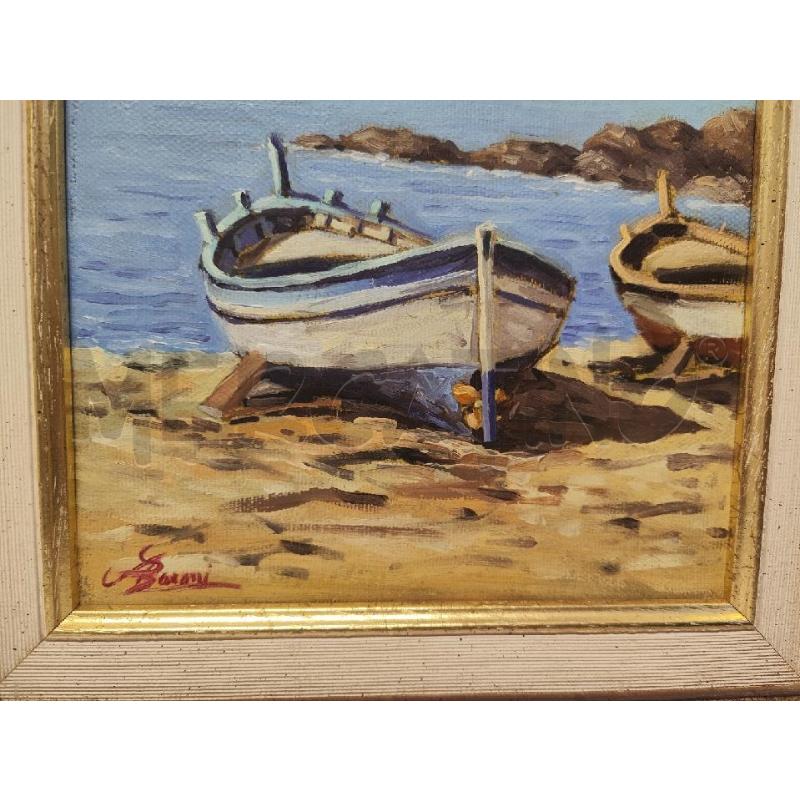 QUADRO BARCHE RIVA AL MARE | Mercatino dell'Usato Vinci - fraz. sovigliana 2
