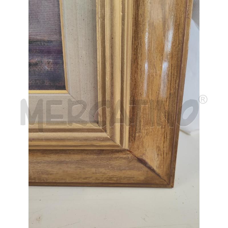 QUADRO DIPINTO 47X42 VASO FIORI VASO AZZURRO | Mercatino dell'Usato Vinci - fraz. sovigliana 3