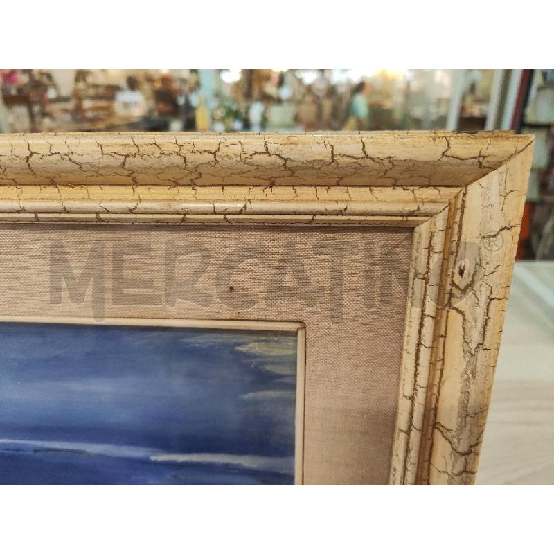 QUADRO DIPINTO NUDO DONNA BLU TOBALDO DA VINCI 65X50 | Mercatino dell'Usato Vinci - fraz. sovigliana 2