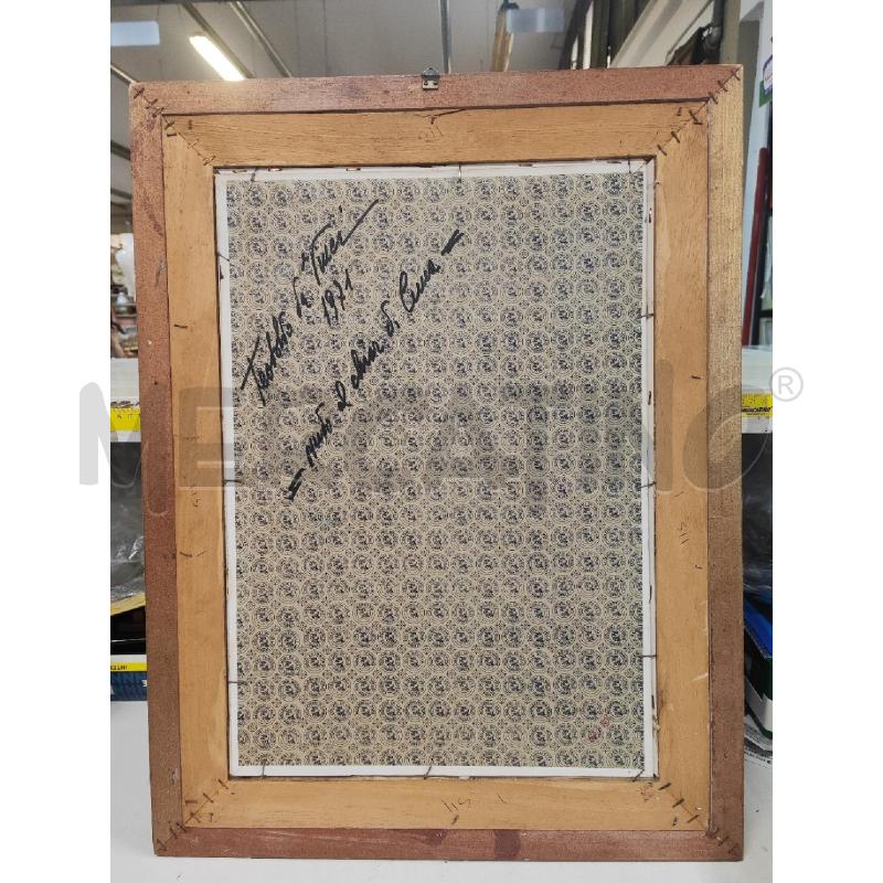 QUADRO DIPINTO NUDO DONNA BLU TOBALDO DA VINCI 65X50 | Mercatino dell'Usato Vinci - fraz. sovigliana 4