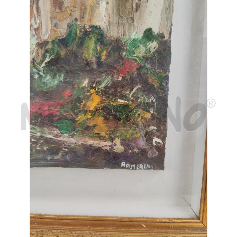 QUADRO DIPINTO RAMERINI ROCCIE 38CM X 58CM  | Mercatino dell'Usato Vinci - fraz. sovigliana 2