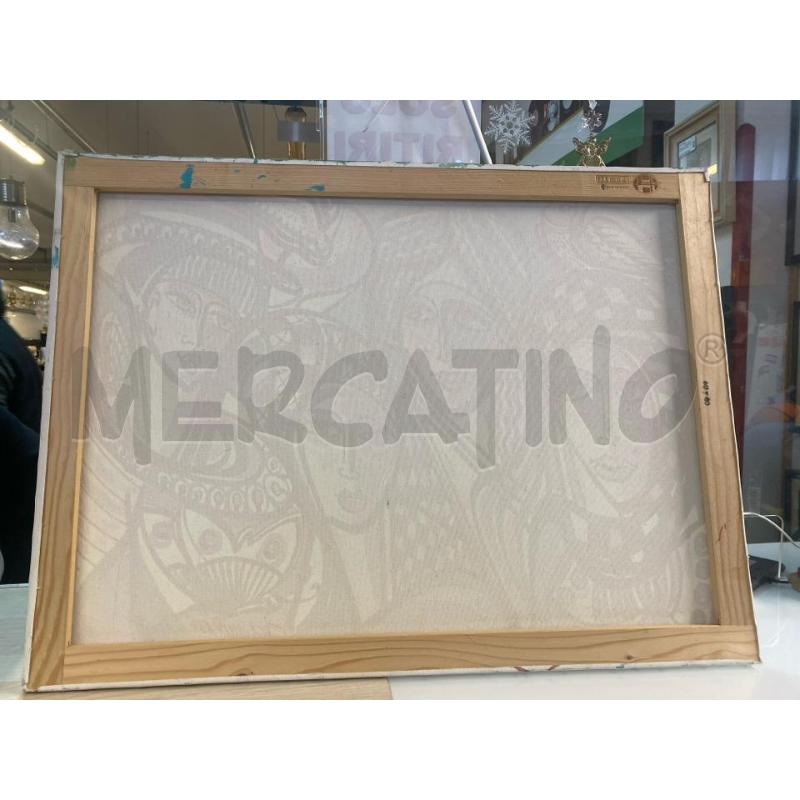 QUADRO DIPINTO STADERINI SU TELA 2014 VOLTI ROSA | Mercatino dell'Usato Vinci - fraz. sovigliana 3