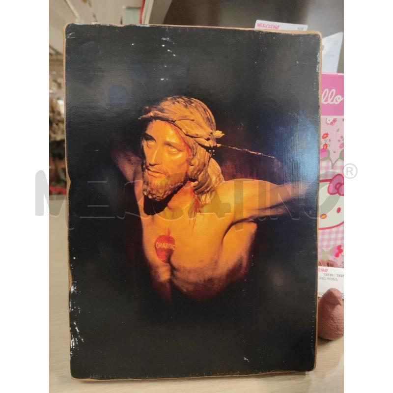 QUADRO LEGNO 31X22 STAMPA GESU' | Mercatino dell'Usato Vinci - fraz. sovigliana 1