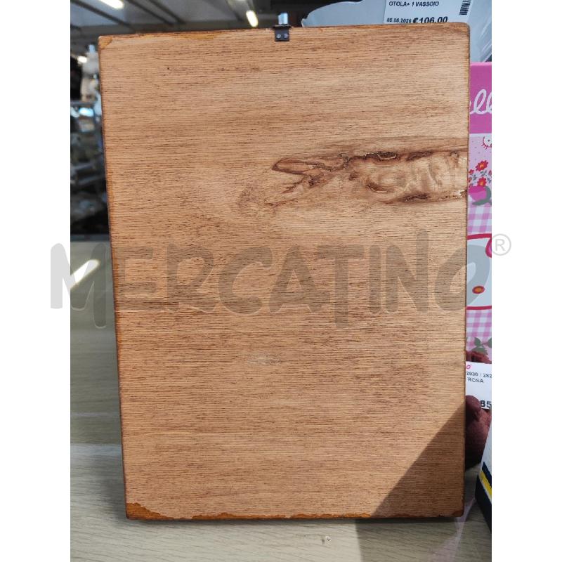 QUADRO LEGNO 31X22 STAMPA GESU' | Mercatino dell'Usato Vinci - fraz. sovigliana 2