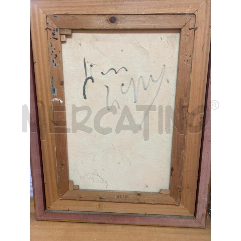 QUADRO PITTORE CAPPELLO 70X93 VASO TONDO DI FIORI BIANCO | Mercatino dell'Usato Vinci - fraz. sovigliana 4