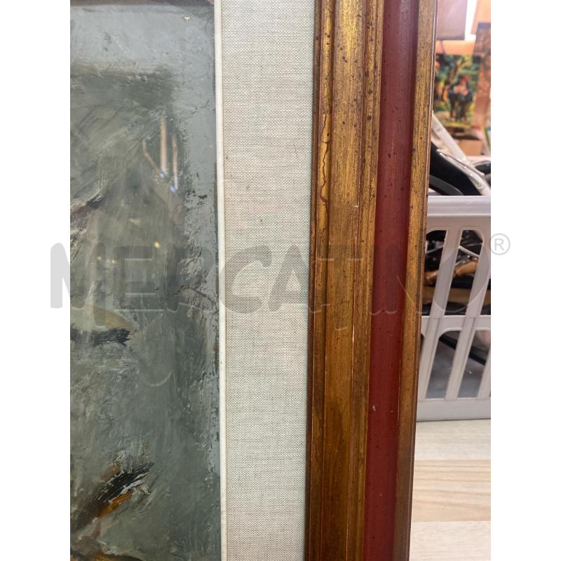 QUADRO PITTORE CAPPELLO VASO FIORI BIANCHI 70X90 | Mercatino dell'Usato Vinci - fraz. sovigliana 3