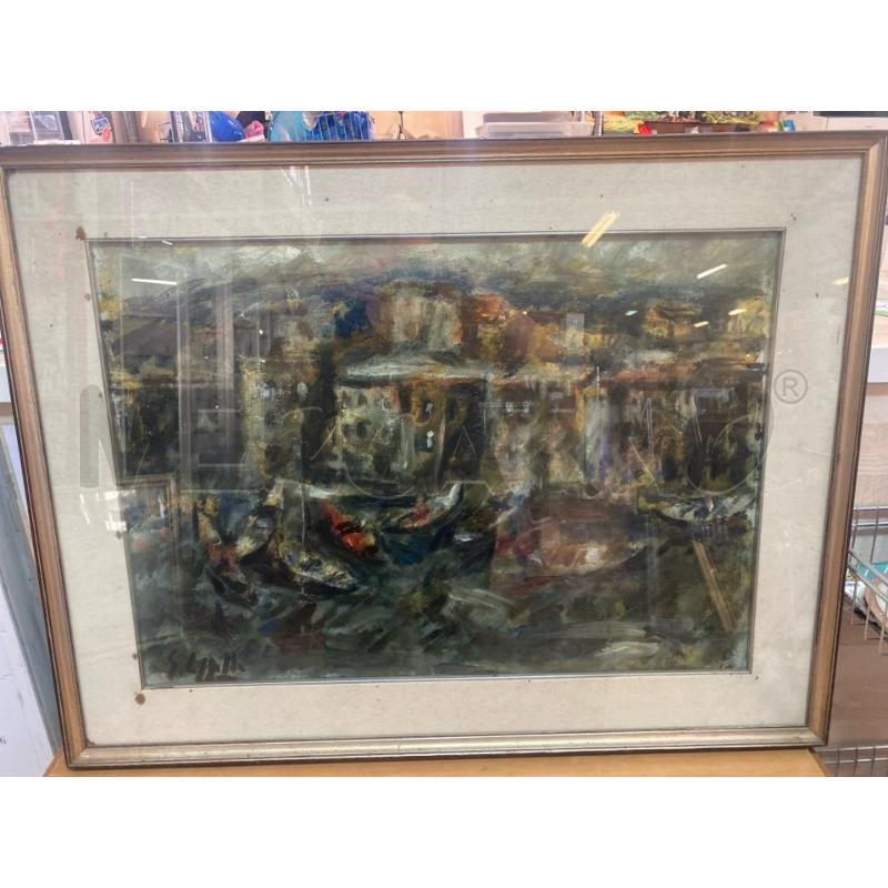 QUADRO PITTORE CAPPELLO VENEZIA  86X66 | Mercatino dell'Usato Vinci - fraz. sovigliana 1