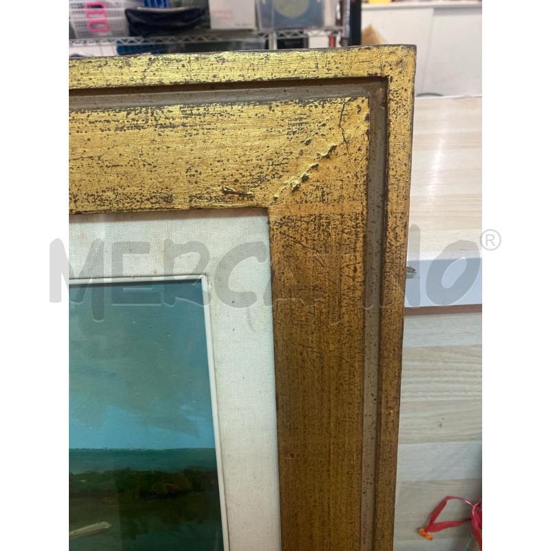 QUADRO PORTICCIOLO BARCA CORNICE DRATA 60X75 | Mercatino dell'Usato Vinci - fraz. sovigliana 4