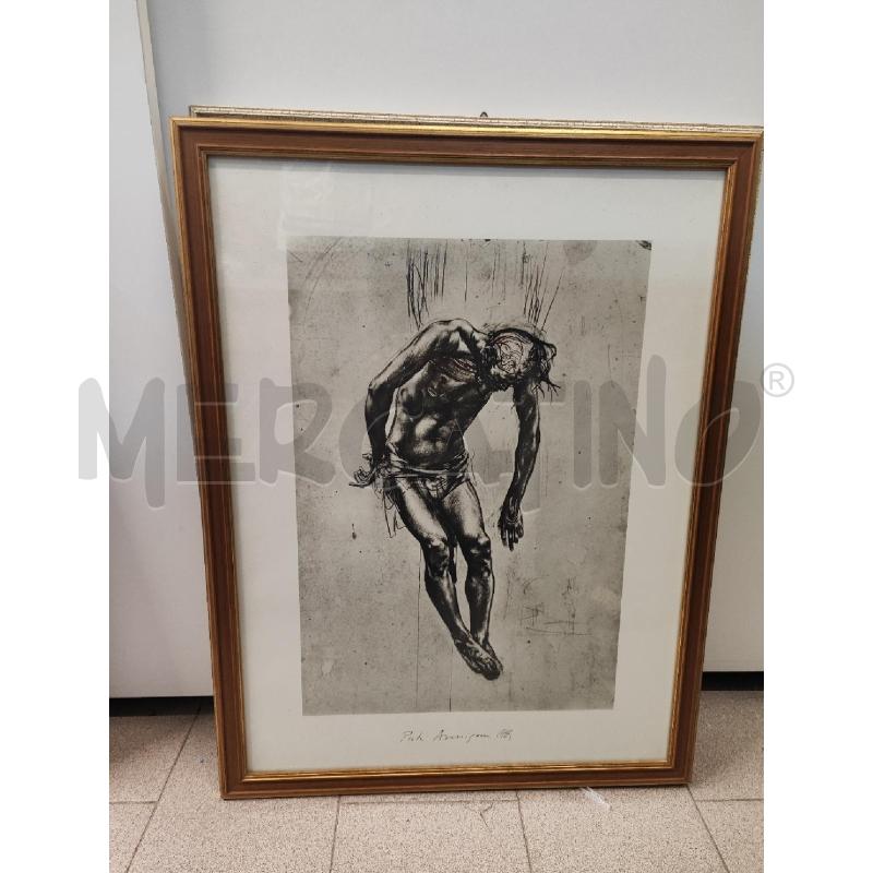 QUADRO STAMPA 70X54 ANNIGONI CRISTO | Mercatino dell'Usato Vinci - fraz. sovigliana 1