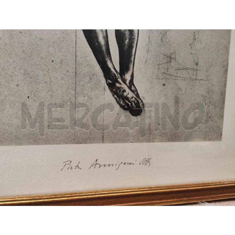 QUADRO STAMPA 70X54 ANNIGONI CRISTO | Mercatino dell'Usato Vinci - fraz. sovigliana 2
