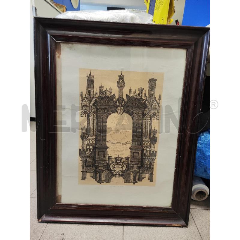 QUADRO STAMPA LA TOSCANE ALBUM 76X60 | Mercatino dell'Usato Vinci - fraz. sovigliana 1