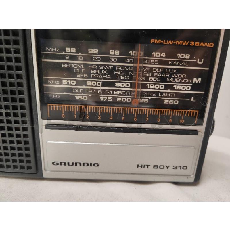 RADIOLINA GRUNDIG HIT BOY 310 | Mercatino dell'Usato Vinci - fraz. sovigliana 2