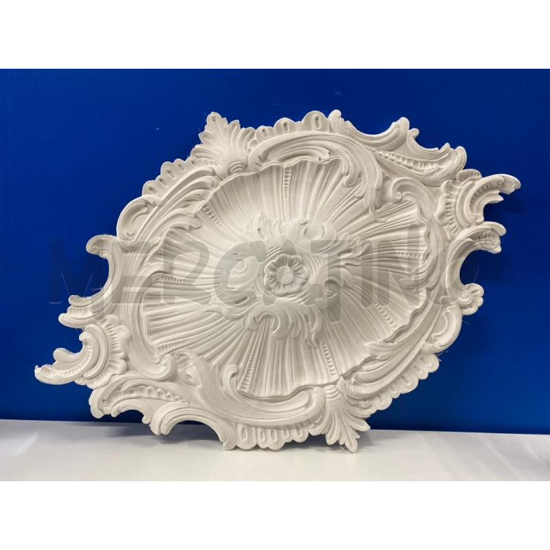 ROSONE OVALE GESSO BIANCO NUOVO | Mercatino dell'Usato Vinci - fraz. sovigliana 1