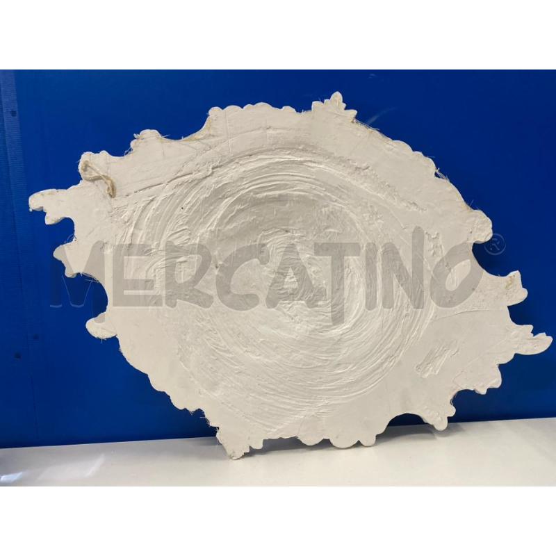 ROSONE OVALE GESSO BIANCO NUOVO | Mercatino dell'Usato Vinci - fraz. sovigliana 3
