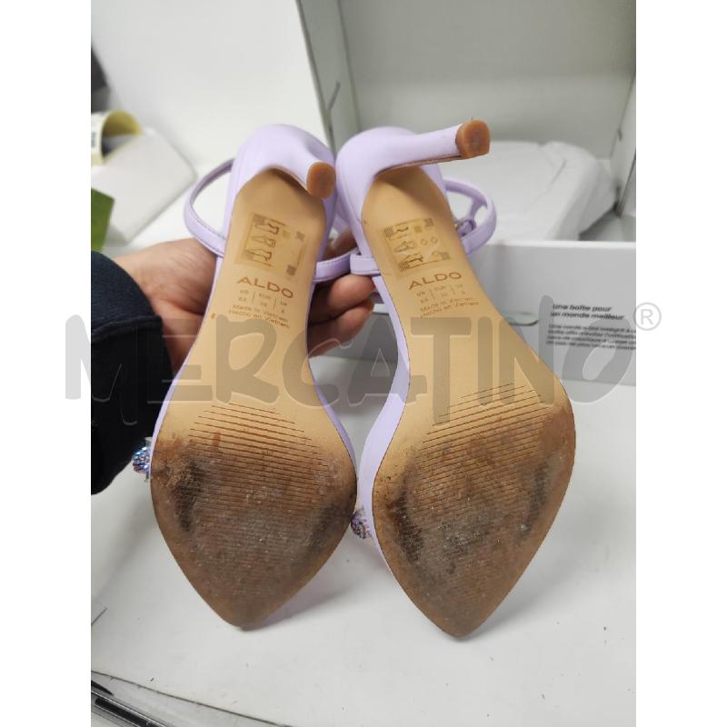 SANDALI DONNA ALDO LILLA E STRASS N.39 | Mercatino dell'Usato Vinci - fraz. sovigliana 5
