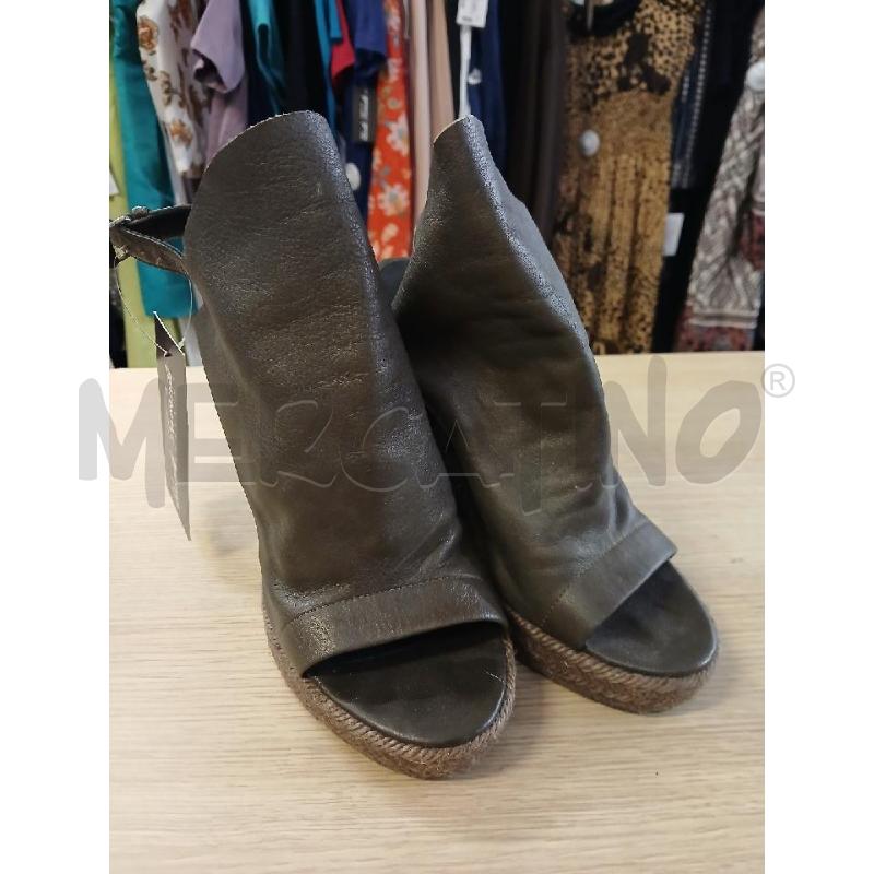SANDALI DONNA BALENCIAGA PELLE VERDE ZEPPA N.36 | Mercatino dell'Usato Vinci - fraz. sovigliana 2