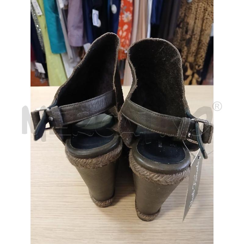 SANDALI DONNA BALENCIAGA PELLE VERDE ZEPPA N.36 | Mercatino dell'Usato Vinci - fraz. sovigliana 3