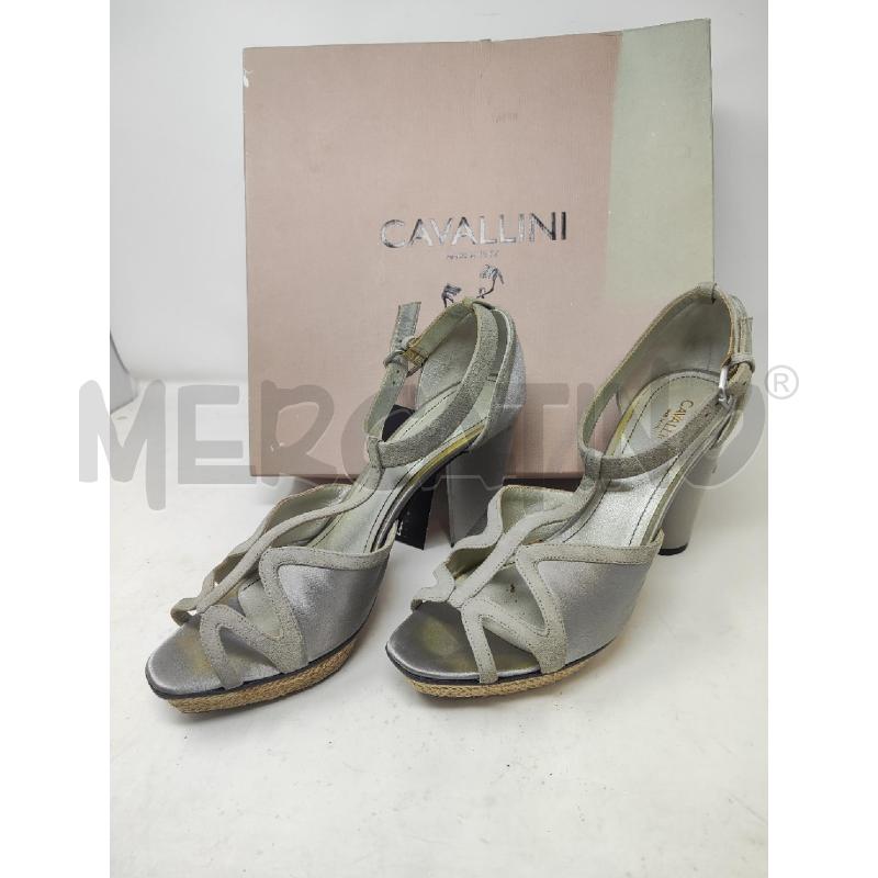 SANDALI DONNA CAVALLINI TESSUTO GRIGIE N .41 | Mercatino dell'Usato Vinci - fraz. sovigliana 1