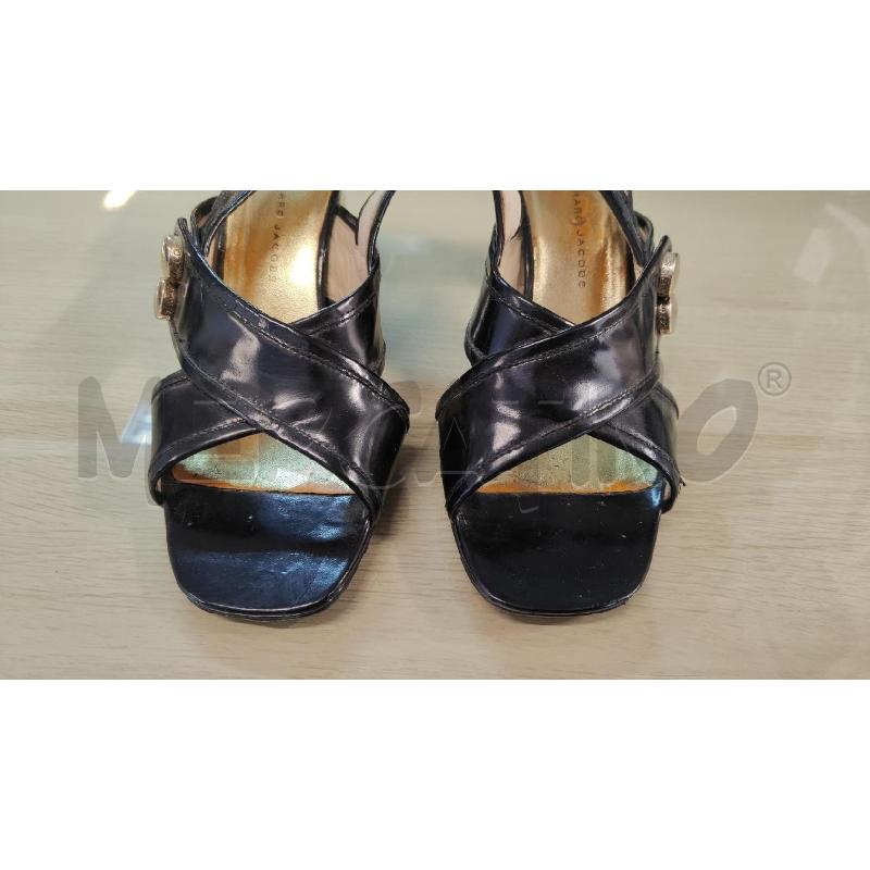 SANDALI DONNA MARC BY MARC JACOBS NERI N.38 TACCO RIGATO | Mercatino dell'Usato Vinci - fraz. sovigliana 2