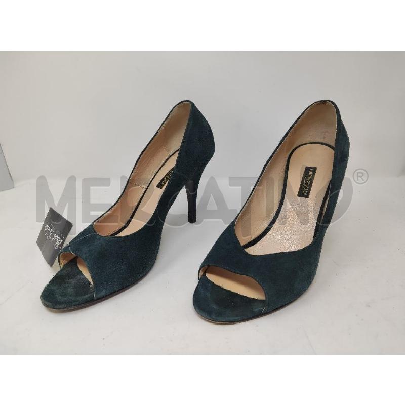 SANDALI DONNA MARINA RINALDI VERDI SCAMOSCIATE N.40 | Mercatino dell'Usato Vinci - fraz. sovigliana 1