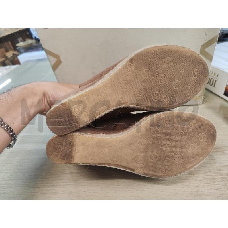 SANDALI DONNA SAX BEIGE ZEPPA N.37 | Mercatino dell'Usato Vinci - fraz. sovigliana 4