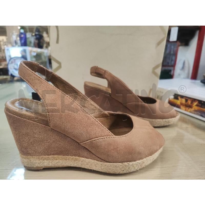 SANDALI DONNA SAX BEIGE ZEPPA N.37 | Mercatino dell'Usato Vinci - fraz. sovigliana 5