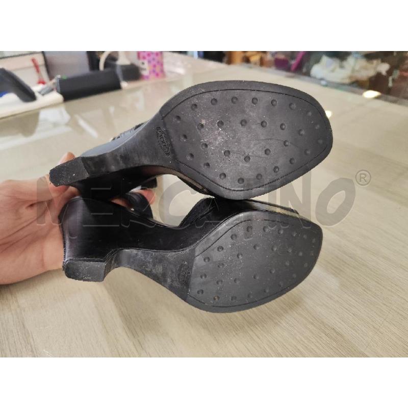 SANDALI DONNA TOD'S NERI N.38.5 | Mercatino dell'Usato Vinci - fraz. sovigliana 5