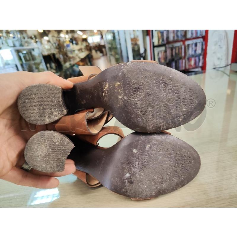 SANDALI DONNA VICENXZA PELLE RUGGINE N.40 | Mercatino dell'Usato Vinci - fraz. sovigliana 4