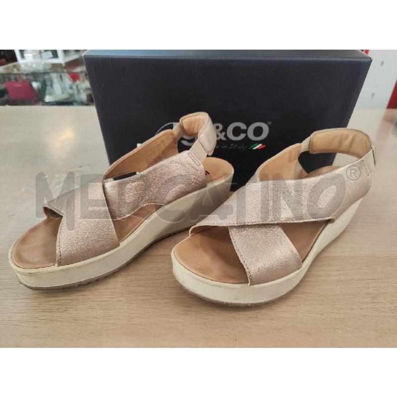 SANDALI DONNA # IGI&CO DORATI N.39 | Mercatino dell'Usato Vinci - fraz. sovigliana 1