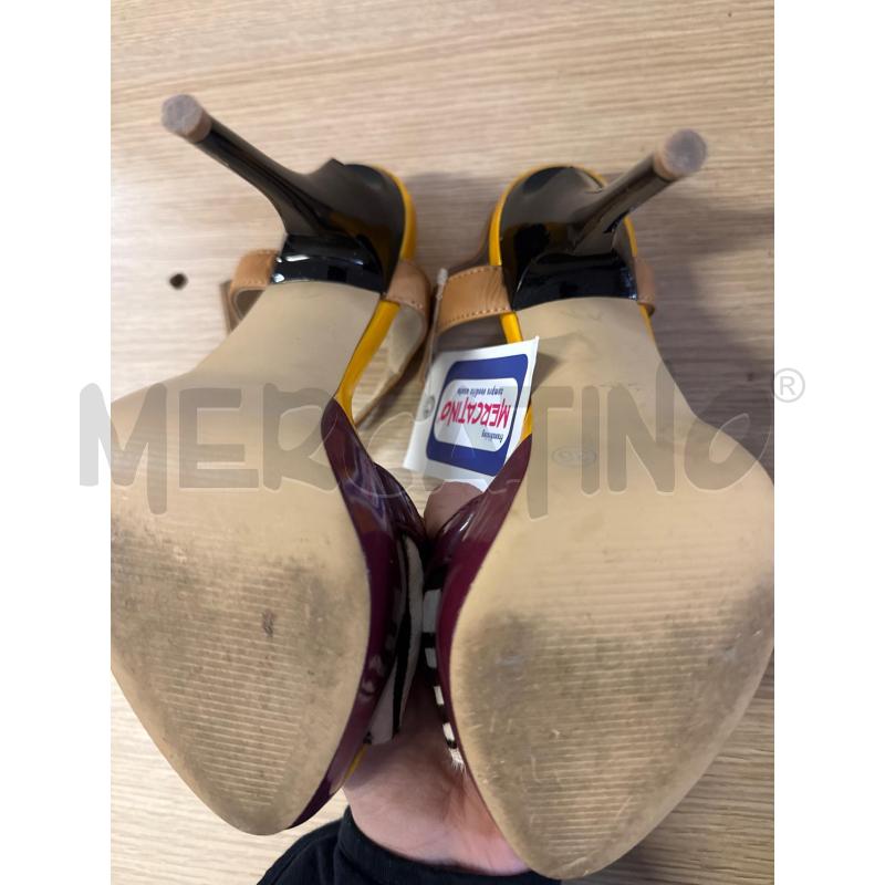 SANDALI DONNA # LES TROPEZIENNES CAVALLINO VINACCIA GIALLI N.36 | Mercatino dell'Usato Vinci - fraz. sovigliana 4