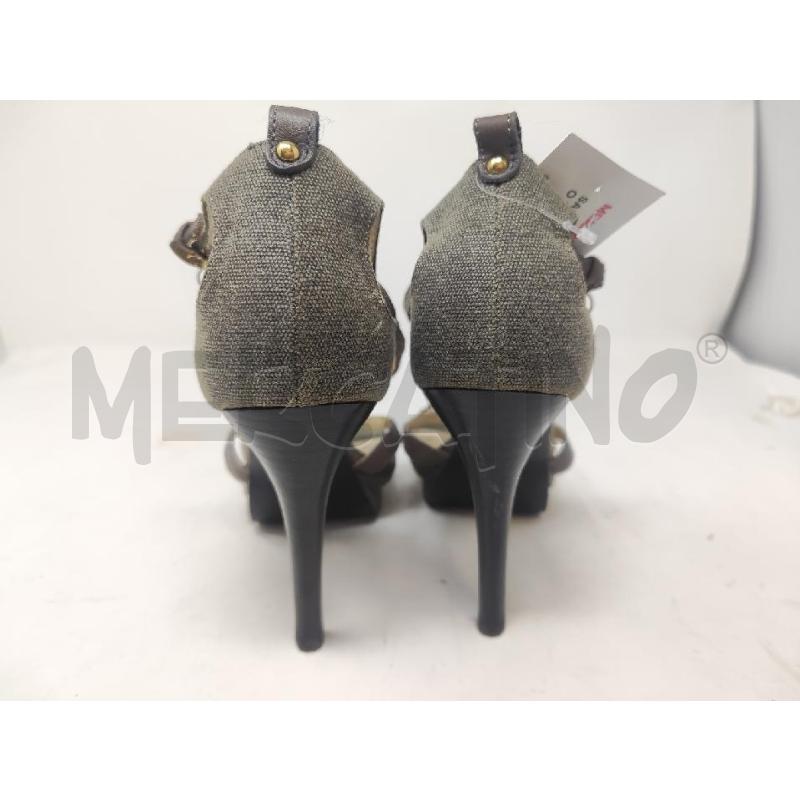 SANDALI DONNA # LIU JO TESSUTO GRIGIO N.37 | Mercatino dell'Usato Vinci - fraz. sovigliana 3