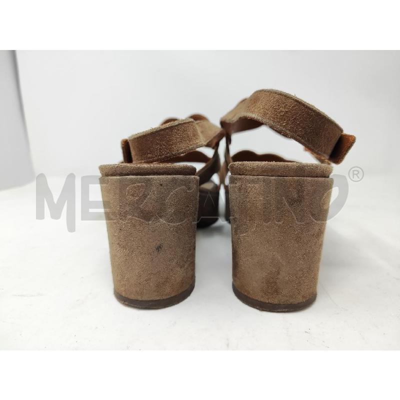 SANDALI DONNA # TEMY SCAMOSCIATI BEIGE N.39 | Mercatino dell'Usato Vinci - fraz. sovigliana 3
