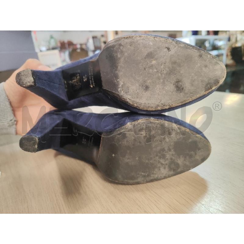 SANDALI DONNA # TEMY SCAMOSCIATI BLU N.36 | Mercatino dell'Usato Vinci - fraz. sovigliana 4