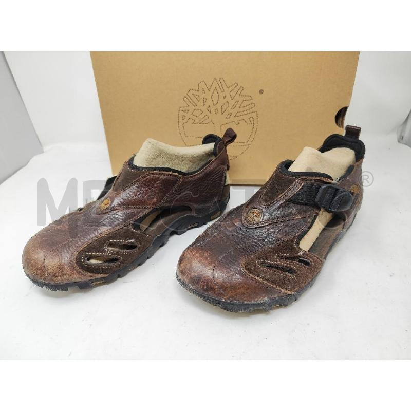 SANDALI TIMBERLAND PELLE MARRONI N.7.5 | Mercatino dell'Usato Vinci - fraz. sovigliana 1