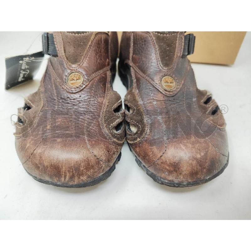 SANDALI TIMBERLAND PELLE MARRONI N.7.5 | Mercatino dell'Usato Vinci - fraz. sovigliana 2